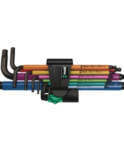 Llaves Hex-plus BlackLaser métricas en L con punta de bola