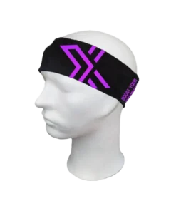 Diadema Oxdog Brillante Negro/Rosa
