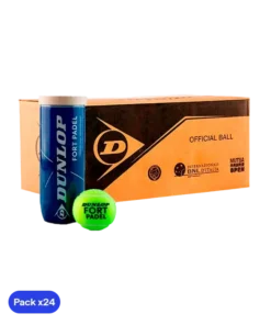 Cajón Pelotas Dunlop Fort Padel (Pack x24)