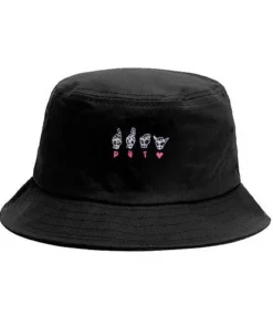 Sombrero DUT Señas Bucket Hat Black