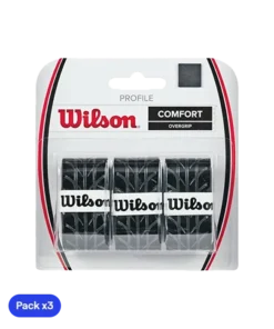 Overgrips Wilson Profile Comfort Negro (Pack x3)