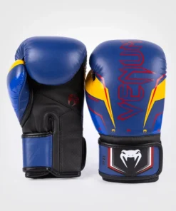 Gants de Boxe Venum Elite Evo – Bleu/Jaune