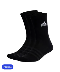 Calcetines Adidas Clásicos Negro (Pack x3)