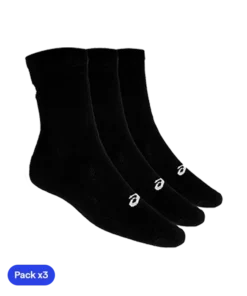 Calcetines Asics Crew (Pack X3) Negro