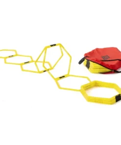 Cerceaux hexagonaux, Agility Zone Tremblay – Jaune
