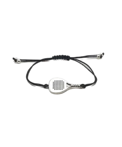 Pulsera VdP Macramé Pala en Plata