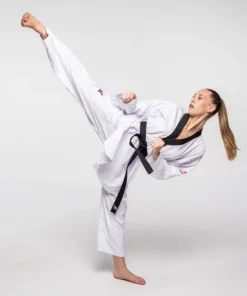 Dobok de Taekwondo FUJIMAE ProWear WT Col Noir – 10232