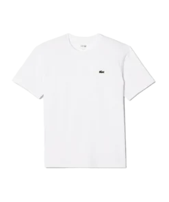 Camiseta Lacoste Algodón blanca