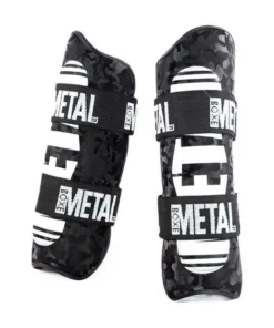 Protège Tibias Renforcé Metal Boxe Mirror