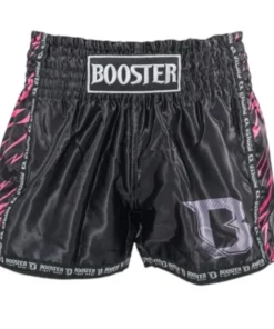 Short de Boxe Thaï enfant Booster Fighting Gear Combat Series 3 Rose
