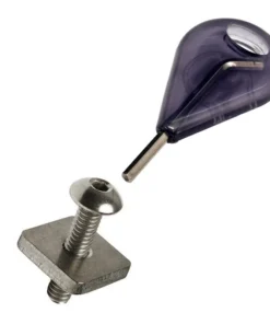 Tornillos para longboard con cabeza hexagonal, cuadrado y llave