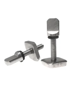 Tornillo y placa de acero inoxidable para longboard