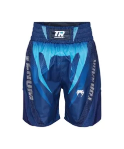 Short de boxe anglaise Venum X Top Rank Original – Bleu Marine
