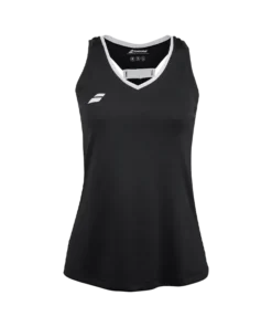Camiseta Babolat Play Tank Top Mujer Negro