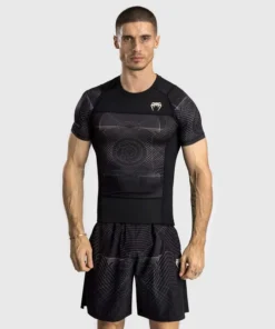 Rashguard Venum G-Fit Air – Noir Profond/Sable
