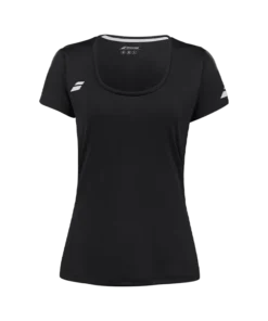 Camiseta Babolat Cap Sleeve Top Mujer Negro