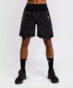 Shorts d’Entraînement Venum Topuria Unmatched – Noir/Or