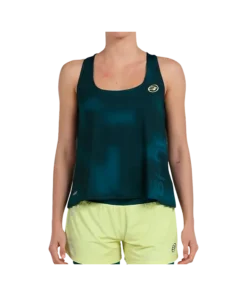 Camiseta Bullpadel Oidio Mujer Verde Pato