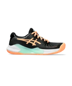 Zapatillas Asics Gel-Challenger 14 Padel Mujer Black/Bright Sunstone