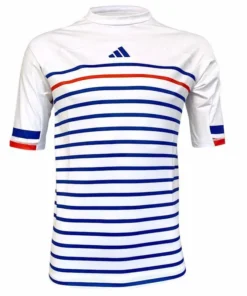 Rashguard Manches Courtes Lycra adidas Tricolore