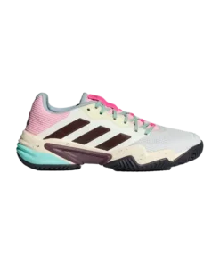 Zapatillas Adidas Barricade 13 Blanco/Rosa