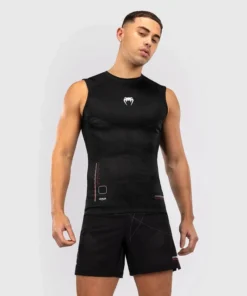 Venum Tactical XT Rashguard Sans Manches – Noir/Rouge