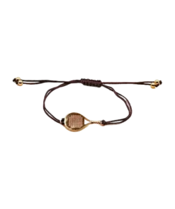 Pulsera VdP Macramé Pala en Oro
