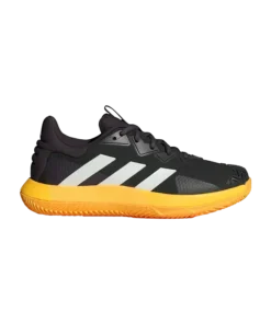 Zapatillas Adidas Solematch Control M Clay Negro/Naranja