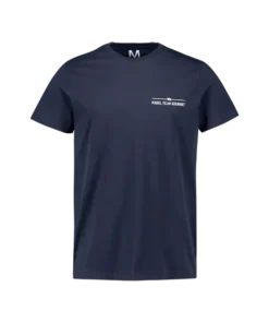 Camiseta Padel Team Gourmet algodón azul marino