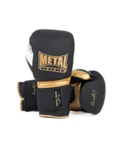 Gants de Boxe Legacy Sparring velcro Metal Boxe – Noir – MBG403N