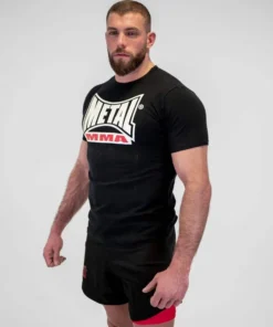 T-shirt MMA Visual – Metal Boxe – Noir