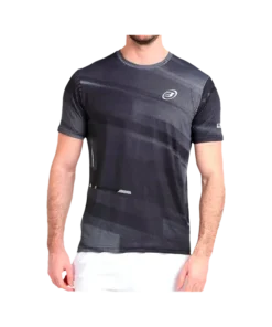 Camiseta Bullpadel Adula JR Negra