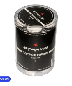 Tambor Overgrips Starvie Tacky Touch Smooth Blanco (x25)