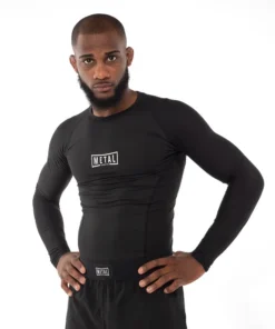 Rashguard Performance Manches Longues Metal Boxe