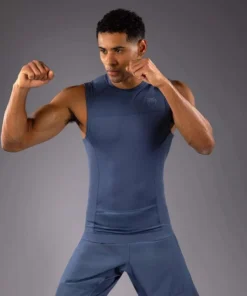 Rashguard Sans Manches Venum G-Fit Air – Bleu