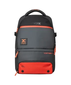 Mochila Nox Luxury Open Series Negro/Rojo