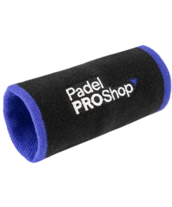 Muñequera Larga PadelPROShop Negro/Azul