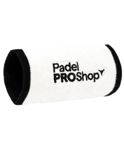 Muñequera Larga PadelPROShop Blanco/Negro