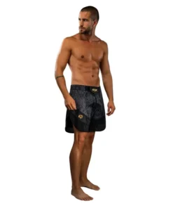 Fightshorts Wild Borz – Venum x Chimaev Noir/Gris