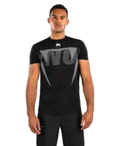 T-shirt Venum Adrenaline – Noir/Argent/Gris