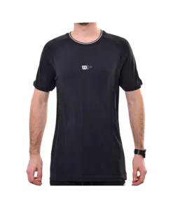 Camiseta Wilson Crew Negra