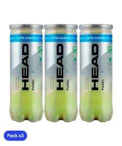 Pelotas Head Padel Pro+ (pack x3)