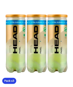 Pelotas Head Padel Pro S + (pack x3)