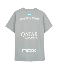Camiseta Nox Gris Agustín Tapia