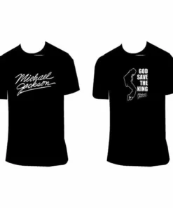 Polera Algodón Negro Dama /Varon