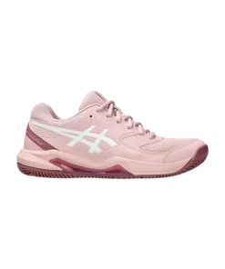 Zapatillas Asics Gel-Dedicate 8 Clay Mujer Watershed Rose/White