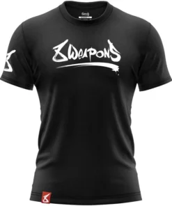 T-shirt – 8 WEAPONS – Unlimited 2.0 – Noir/Blanc