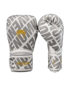 Gants de boxe Venum Contender 1.5 XT 3D – Blanc/Or