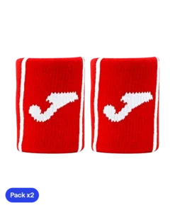 Muñequeras Joma Game Corta Rojo (Pack x2)