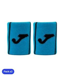 Muñequeras Joma Game Corta Azul (Pack x2)